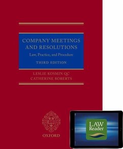 Company Meetings and Resolutions (Digital Pack) - Kosmin, Leslie; Roberts, Catherine