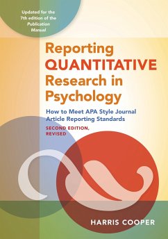 Reporting Quantitative Research in Psychology - Cooper, Harris