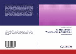 Halftone Image Watermarking Algorithms - Canavoy Narahari, Sujatha