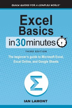 Excel Basics In 30 Minutes - Lamont, Ian