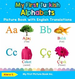 My First Turkish Alphabets Picture Book with English Translations - S, Alara
