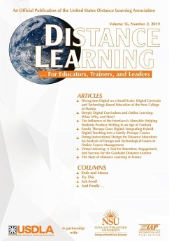 Distance Learning - Volume 16 Issue 2 2019