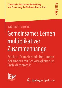 Gemeinsames Lernen multiplikativer Zusammenhänge (eBook, PDF) - Transchel, Sabrina
