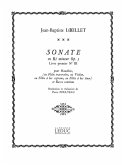 Sonate en re mineur op.5 livre premier no.3 pour hautbois et bc