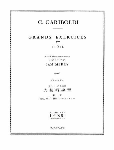 Grands Exercices pour flűte Grands Exercices pour flűte
