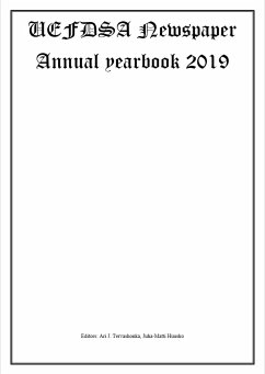 UEFDSA Newspaper Annual yearbook 2019 (eBook, ePUB) - Tervashonka, Ari; Huusko, Juha-Matti