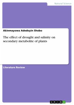 The effect of drought and salinity on secondary metabolite of plants (eBook, PDF)