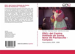 PDCc del Centro Poblado de Santa Rosa de Pachacclla - Cunyacc - Arias, Raúl;Rivera Trucios, Fredy;De la Cruz Llanos, Lizeth