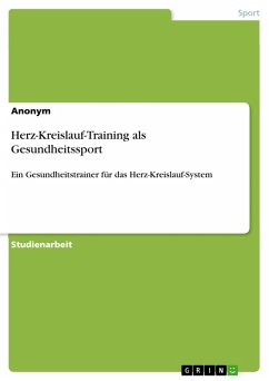 Herz-Kreislauf-Training als Gesundheitssport (eBook, PDF)