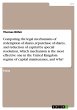 Comparing the legal mechanisms of... - Bild 1
