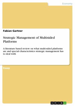 Strategic Management of Multisided Platforms (eBook, PDF) - Gartner, Fabian