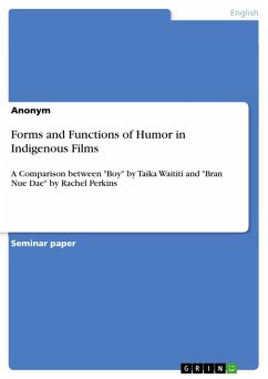 Forms and Functions of Humor in Indigenous Films (eBook, PDF)