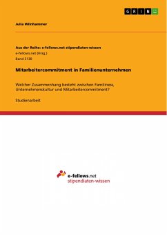Mitarbeitercommitment in Familienunternehmen (eBook, PDF)
