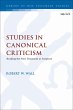 Studies in Canonical Criticism (eBook,... - Bild 1