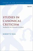 Studies in Canonical Criticism (eBook, ePUB)