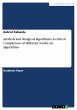 Analysis and design of algorithms. A... - Bild 1