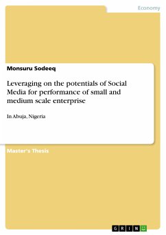 Leveraging on the potentials of Social Media for performance of small and medium scale enterprise (eBook, PDF) - Sodeeq, Monsuru
