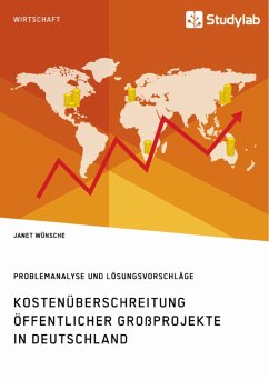 Kostenüberschreitung öffentlicher Großprojekte in Deutschland. Problemanalyse und Lösungsvorschläge (eBook, PDF) - Wünsche, Janet