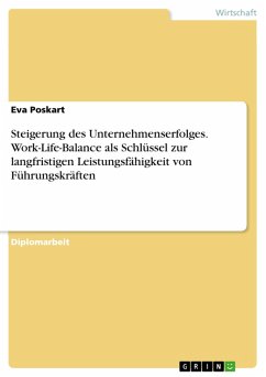 Steigerung des Unternehmenserfolges. Work-Life-Balance als Schlüssel zur langfristigen Leistungsfähigkeit von Führungskräften (eBook, PDF)