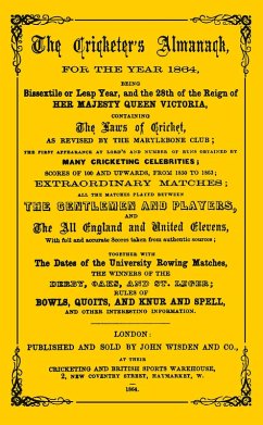 Wisden Cricketers' Almanack 1864 (eBook, PDF) - Publishing, Bloomsbury