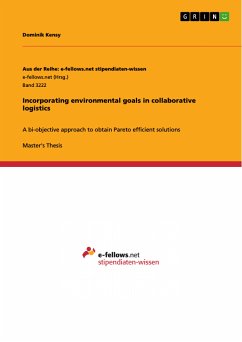 Incorporating environmental goals in collaborative logistics (eBook, PDF) - Kensy, Dominik