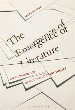 The Emergence of Literature (eBook, ePUB) - Bittner, Jacob