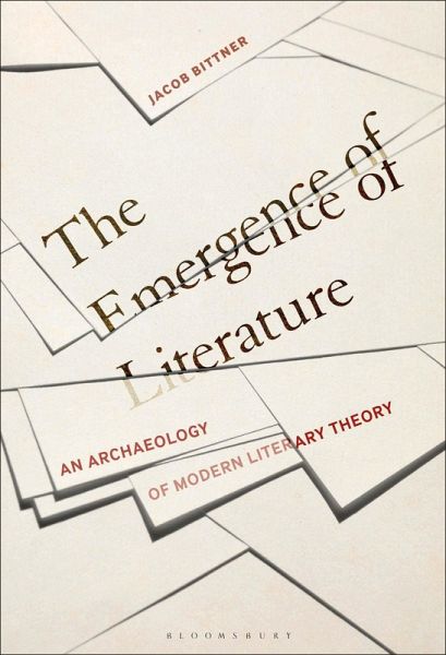 The Emergence of Literature (eBook, ePUB) The Emergence of Literature (eBook, ePUB)