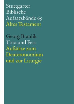 Tora und Fest (eBook, ePUB) - Braulik OSB, Georg