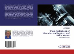 Characterizations of bivariate, multivariate and matrix variate