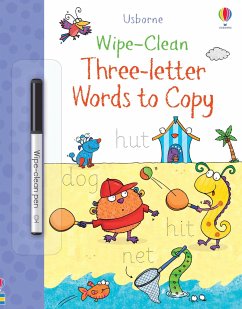 Wipe-Clean Three-Letter Words to Copy - Bingham, Jane