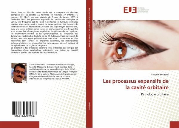 Les processus expansifs de la cavité orbitaire