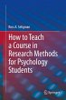 How to Teach a Course in Research... - Bild 1