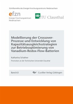 Modellierung der Crossover-Prozesse und Entwicklung von Kapazitatsausgleichsstrategien zur Betriebsoptimierung von Vanadium-Redox-Flow-Batterien - Schafner, Katharina