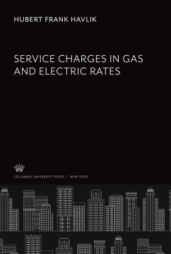 Service Charges in Gas and Electric Rates - Havlik, Hubert Frank