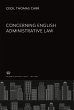 Concerning English Administrative Law - Bild 1