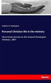 Personal Christian life in the ministry