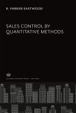 Sales Control by Quantitative Methods