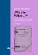 Wie alle Völker ...? - Bild 1