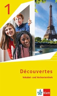Cover Découvertes 1. Ausgabe 1. oder 2. Fremdsprache. Vokabellernheft/Verbenlernheft 1. Lernjahr