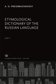 Etymological Dictionary of the Russian Language