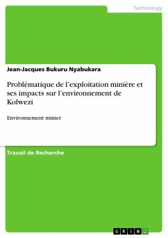 Problématique de l¿exploitation minière et ses impacts sur l¿environnement de Kolwezi - Bukuru Nyabukara, Jean-Jacques