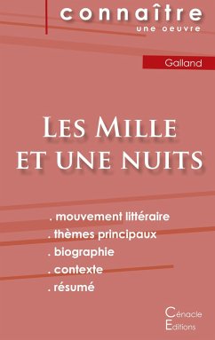 Fiche de lecture Les Mille et une nuits (Analyse littéraire de référence et résumé complet) - Galland, Antoine