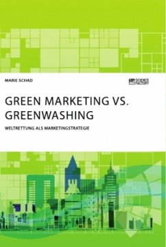 Green Marketing vs. Greenwashing. Weltrettung als Marketingstrategie - Schad, Marie