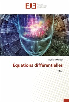 Cover Équations différentielles