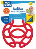 Ravensburger 04148 - ministeps® baliba Babys Lieblingsball, Greifling, Zahnhilfe, rot
