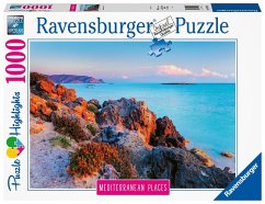 Ravensburger 14980 - Mediterranean Places, Greece, Puzzle Highlights, 1000 Teile