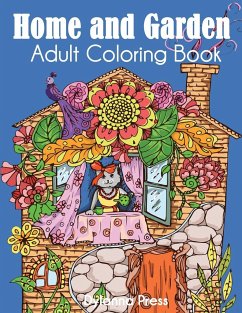 Home and Garden Adult Coloring Book - Dylanna Press