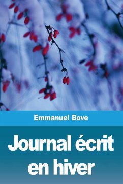 Journal écrit en hiver - Bove, Emmanuel