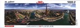 Eurographics 6010-5373 - Paris Frankreich, Panorama Puzzle - 1000 Teile