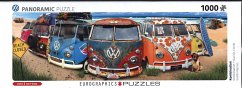 Eurographics 6010-5442 - VW Bus - BulliNation, Panorama Puzzle - 1000 Teile